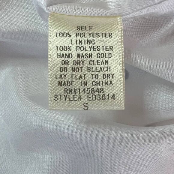 EVERLY Polka Dot Dress in White and Black Size Small - Picture 12 of 13